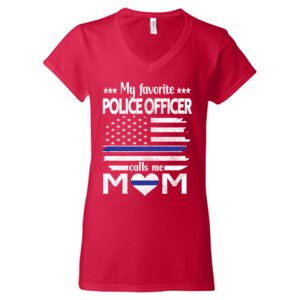 Softstyle® Women’s V-Neck T-Shirt Thumbnail