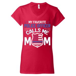 Softstyle® Women’s V-Neck T-Shirt Thumbnail