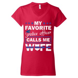 Softstyle® Women’s V-Neck T-Shirt Thumbnail