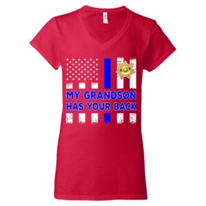 Softstyle® Women’s V-Neck T-Shirt Thumbnail