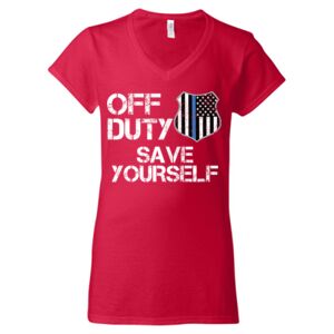 Softstyle® Women’s V-Neck T-Shirt Thumbnail