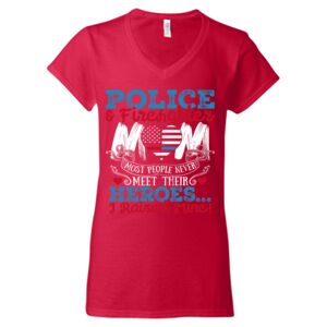 Softstyle® Women’s V-Neck T-Shirt Thumbnail