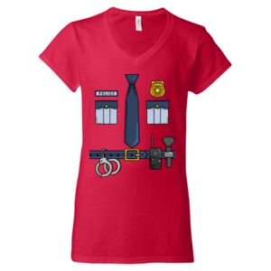 Softstyle® Women’s V-Neck T-Shirt Thumbnail