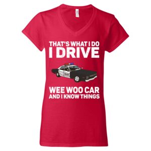 Softstyle® Women’s V-Neck T-Shirt Thumbnail