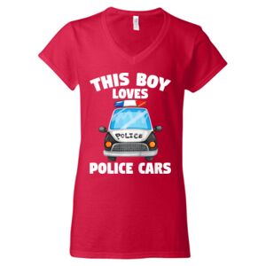 Softstyle® Women’s V-Neck T-Shirt Thumbnail