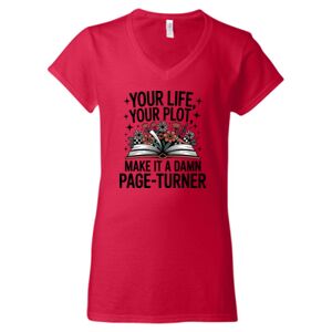 Softstyle® Women’s V-Neck T-Shirt Thumbnail