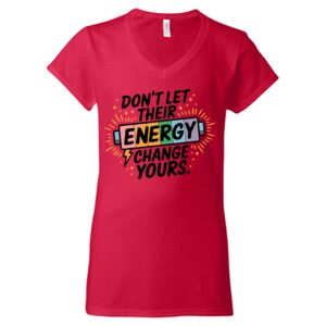 Softstyle® Women’s V-Neck T-Shirt Thumbnail