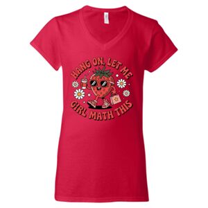 Softstyle® Women’s V-Neck T-Shirt Thumbnail