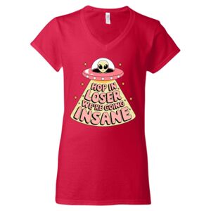 Softstyle® Women’s V-Neck T-Shirt Thumbnail