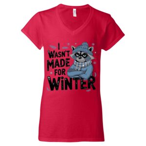 Softstyle® Women’s V-Neck T-Shirt Thumbnail