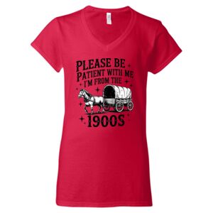 Softstyle® Women’s V-Neck T-Shirt Thumbnail