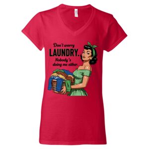 Softstyle® Women’s V-Neck T-Shirt Thumbnail