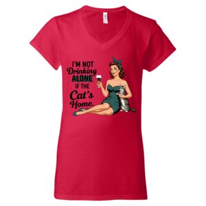 Softstyle® Women’s V-Neck T-Shirt Thumbnail