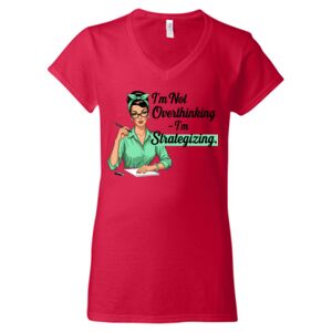 Softstyle® Women’s V-Neck T-Shirt Thumbnail