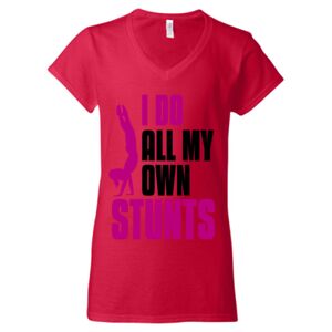 Softstyle® Women’s V-Neck T-Shirt Thumbnail