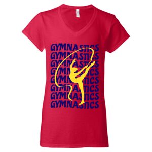 Softstyle® Women’s V-Neck T-Shirt Thumbnail