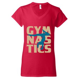 Softstyle® Women’s V-Neck T-Shirt Thumbnail