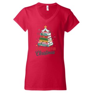 Softstyle® Women’s V-Neck T-Shirt Thumbnail