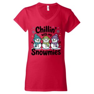 Softstyle® Women’s V-Neck T-Shirt Thumbnail