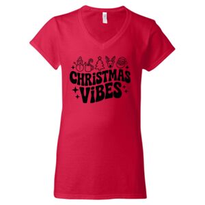 Softstyle® Women’s V-Neck T-Shirt Thumbnail