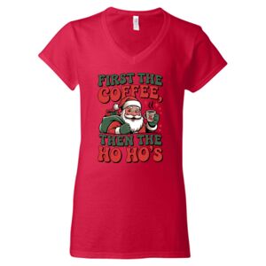 Softstyle® Women’s V-Neck T-Shirt Thumbnail