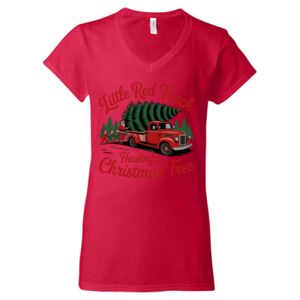 Softstyle® Women’s V-Neck T-Shirt Thumbnail