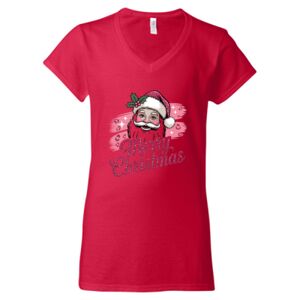 Softstyle® Women’s V-Neck T-Shirt Thumbnail