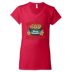 Softstyle® Women’s V-Neck T-Shirt Thumbnail