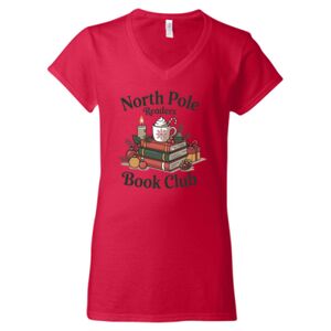 Softstyle® Women’s V-Neck T-Shirt Thumbnail