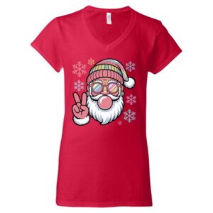Softstyle® Women’s V-Neck T-Shirt Thumbnail