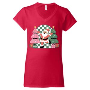 Softstyle® Women’s V-Neck T-Shirt Thumbnail