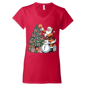 Softstyle® Women’s V-Neck T-Shirt Thumbnail