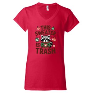 Softstyle® Women’s V-Neck T-Shirt Thumbnail