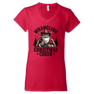 Softstyle® Women’s V-Neck T-Shirt Thumbnail