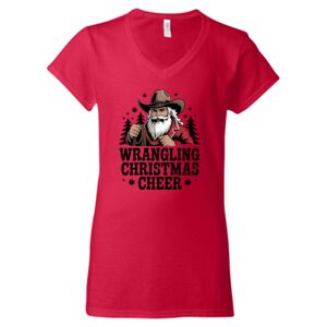 Softstyle® Women’s V-Neck T-Shirt Thumbnail