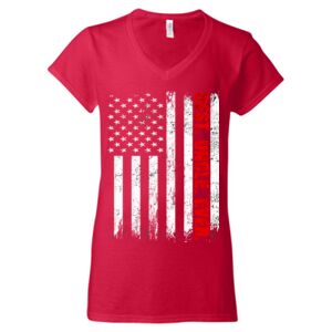 Softstyle® Women’s V-Neck T-Shirt Thumbnail