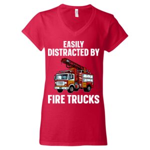 Softstyle® Women’s V-Neck T-Shirt Thumbnail