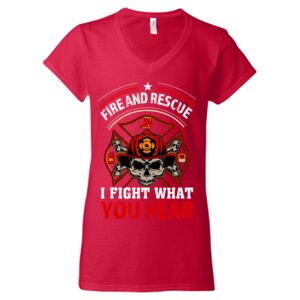 Softstyle® Women’s V-Neck T-Shirt Thumbnail