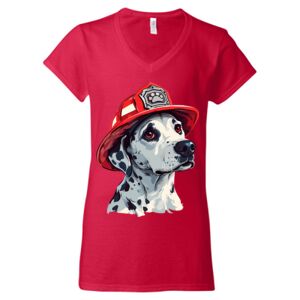 Softstyle® Women’s V-Neck T-Shirt Thumbnail