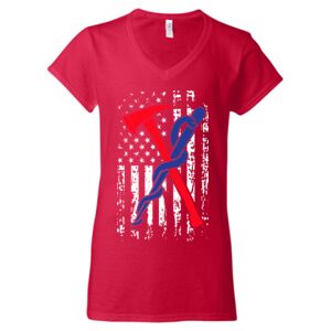 Softstyle® Women’s V-Neck T-Shirt Thumbnail