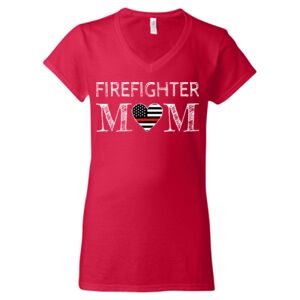 Softstyle® Women’s V-Neck T-Shirt Thumbnail