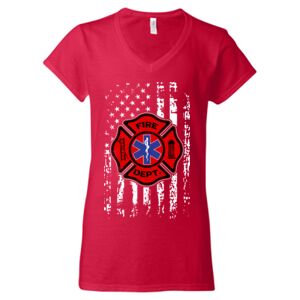 Softstyle® Women’s V-Neck T-Shirt Thumbnail