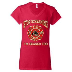 Softstyle® Women’s V-Neck T-Shirt Thumbnail