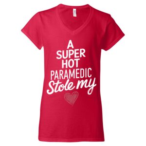 Softstyle® Women’s V-Neck T-Shirt Thumbnail