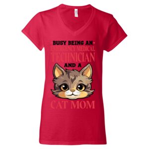 Softstyle® Women’s V-Neck T-Shirt Thumbnail