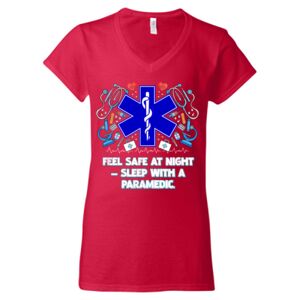 Softstyle® Women’s V-Neck T-Shirt Thumbnail