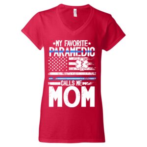 Softstyle® Women’s V-Neck T-Shirt Thumbnail