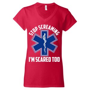 Softstyle® Women’s V-Neck T-Shirt Thumbnail