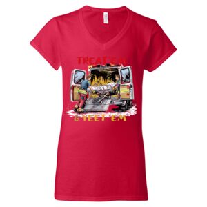Softstyle® Women’s V-Neck T-Shirt Thumbnail