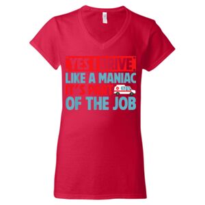 Softstyle® Women’s V-Neck T-Shirt Thumbnail